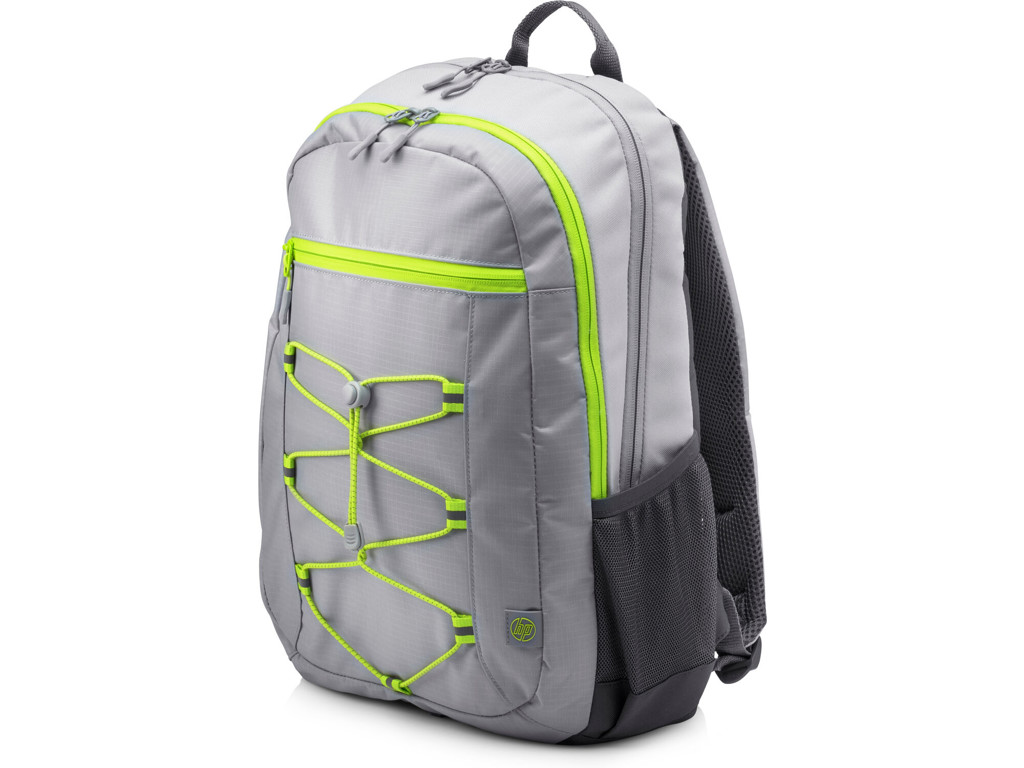 HP Active Backpack på 39,62 cm (15,6") (grå/neongul)