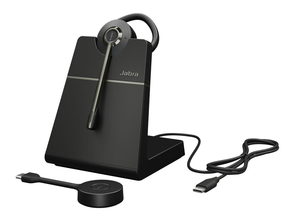 Jabra Engage 55 SE Headset Trådløs Ørekrog Car/Home office Sort
