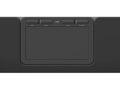 Ergonomisk mus, Touchpad, Integreret håndledsstøtte, Contour Touch Wired