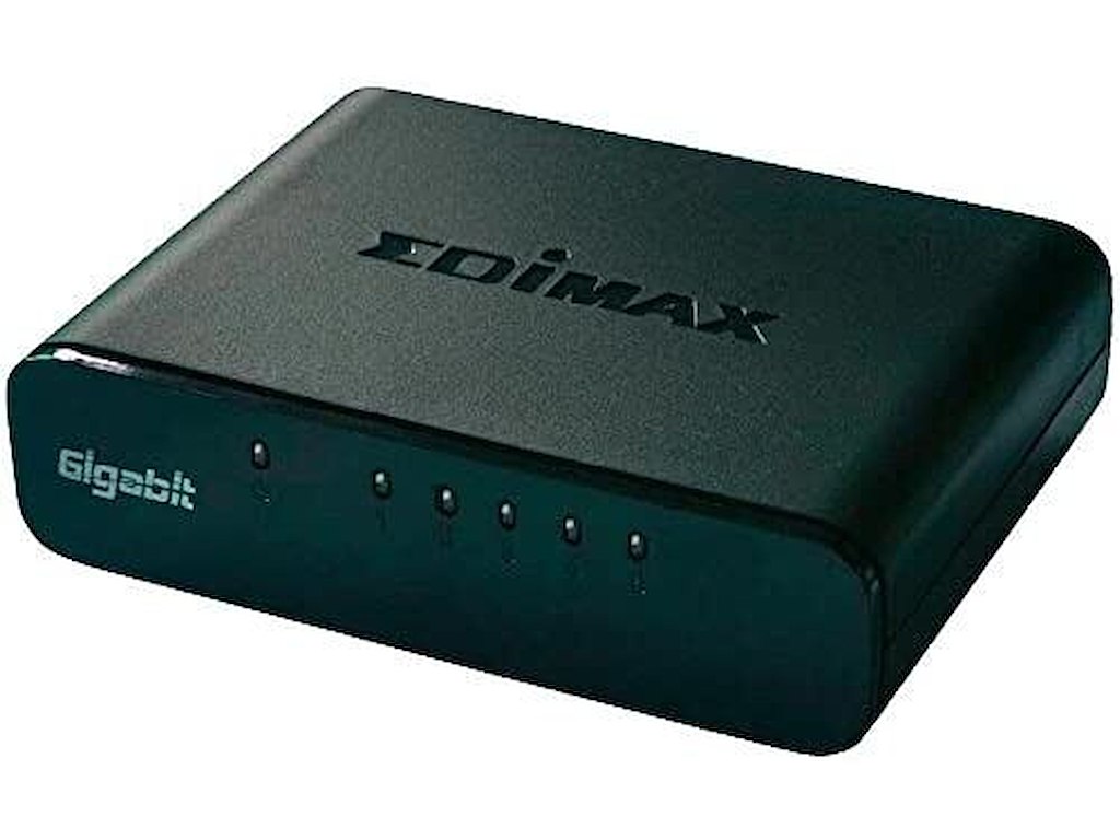 Edimax ES-5500G V3 netværksswitch Ikke administreret L2 Gigabit Ethernet (10/100/1000) Sort