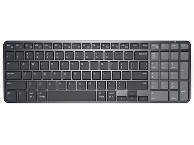 DELL Pro 7 KB746 tastatur Universel RF trådløs + Bluetooth QWERTY Nordisk Grafit