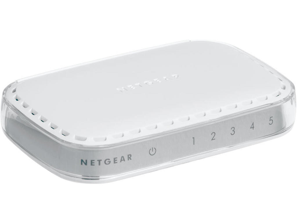 NETGEAR GS605-400PES netværksswitch Ikke administreret L2 Gigabit Ethernet (10/100/1000) Hvid