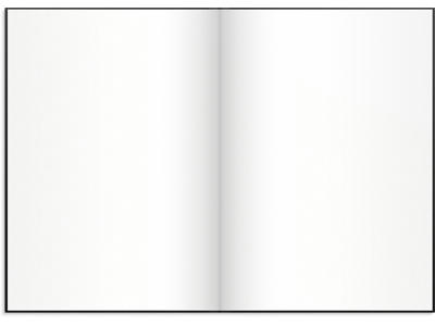 Notesbog, A4, Ulinjeret, Sort, Mayland