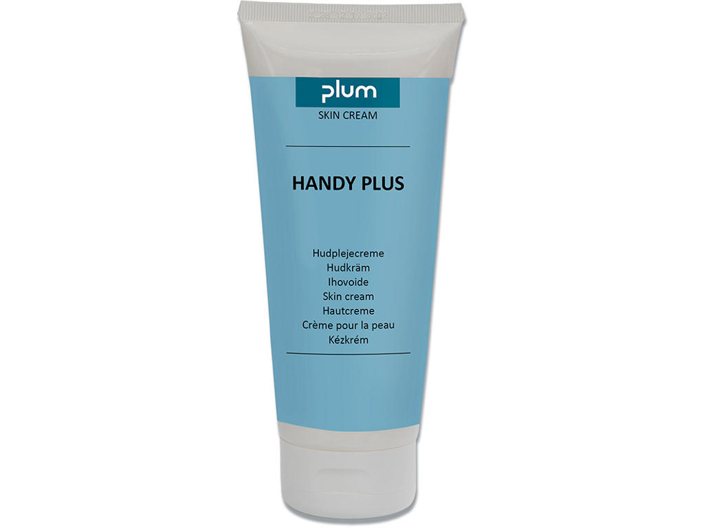 Hudcreme, Med parfume, Uden konserveringsmidler, 25% fedt, 200 ml, Plum Handy Plus