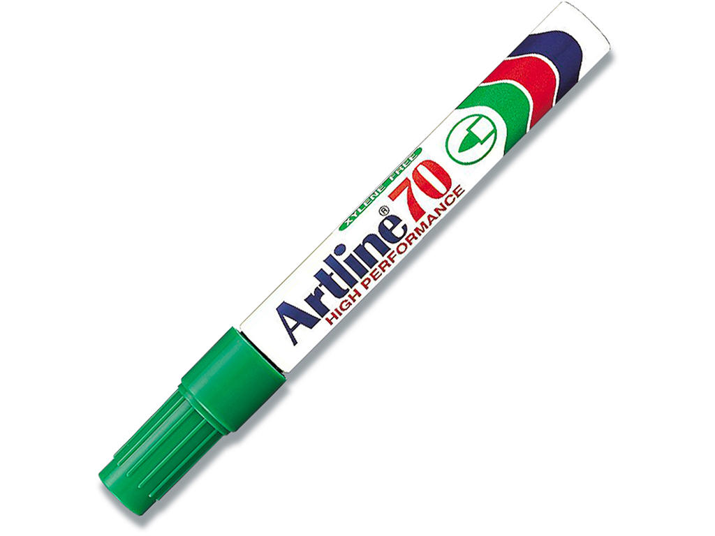 Marker, Rund spids, 1.5 mm, Grøn, Artline EK-70