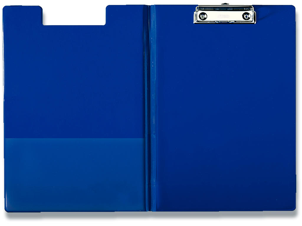 Clipboard, Blå, Med forside, A4, Esselte