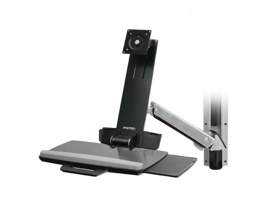 Ergotron StyleView Sit-Stand Combo System 61 cm (24") Væg Aluminium