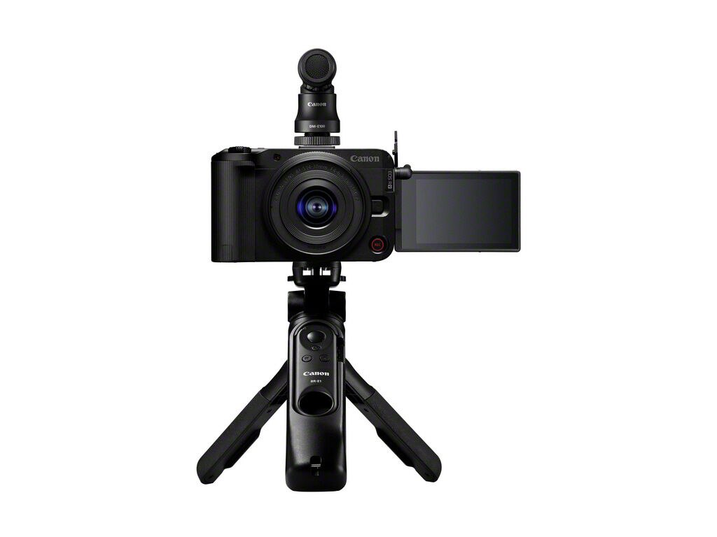 Canon EOS R50 V + RF-S 14-30mm F4-6.3 IS STM PZ Creator Kit MILC 24,2 MP CMOS 6000 x 4000 pixel Sort