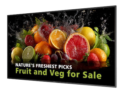 Philips 5000 series 65BDL5050D/00 skilte display 165,1 cm (65") LCD Wi-Fi 600 cd/m² Fuld HD Sort Indbygget processer Android
