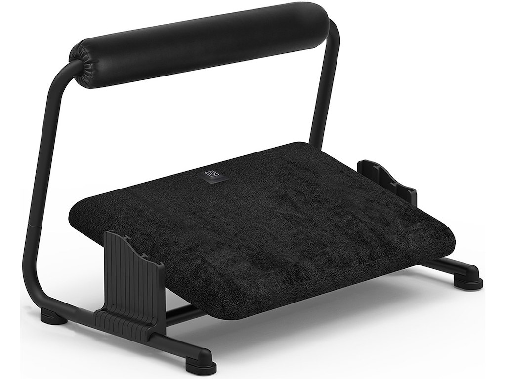 Fodstøtte, Med varme, Lige, Sort, Twinco TWIN Ergonomic