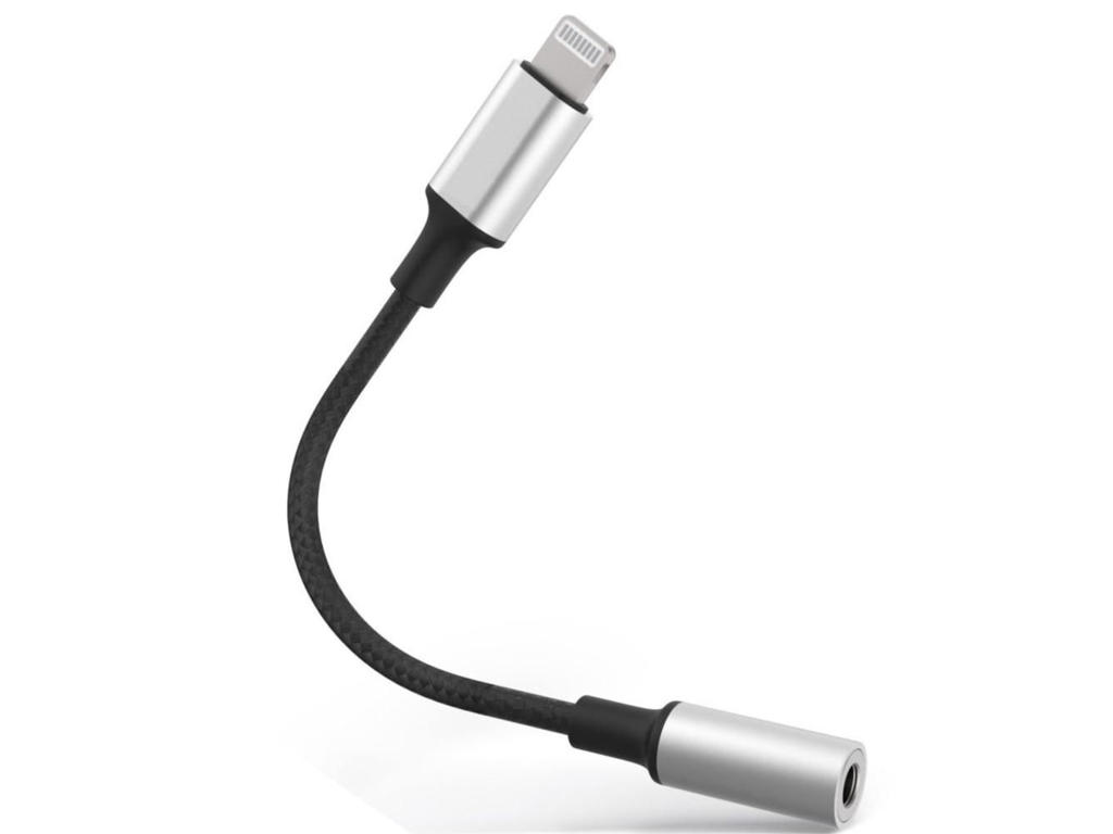 Microconnect MC-LIGHTJACK3.5 kabel kønsskifter Lightning 3.5mm Sort