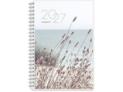 Kalender, 2027, A5 Uge, 4 illustrationer, 1 uge pr. opslag, Mayland