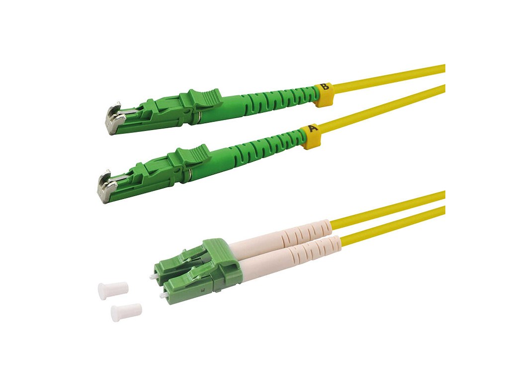 LogiLink FP0EL02 InfiniBand og fiberoptisk kabel 2 m E-2000 (LSH) LC Gul