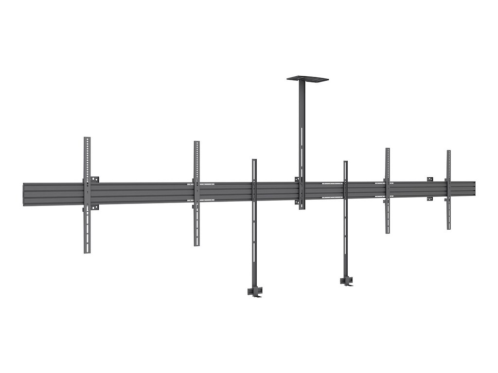 Multibrackets 2318 skærmbeslag til skiltning 2,49 m (98") Sort