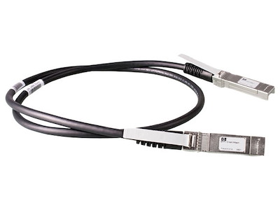HPE 10G SFP+ 1.2m InfiniBand og fiberoptisk kabel 1,2 m SFP+ Sort