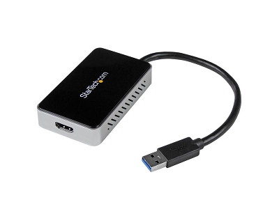 StarTech.com USB32HDEH USB grafisk adapter 1920 x 1200 pixel Sort