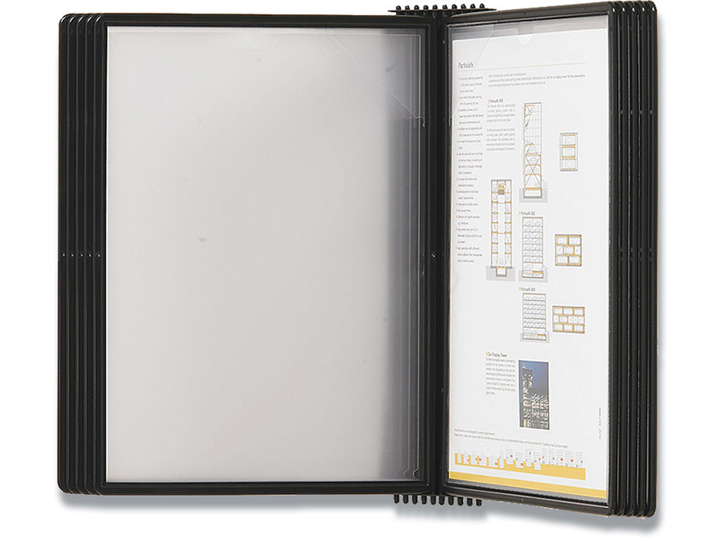 Registersystem, Vægmodel, Til 10 lommer (excl.), A4, EasyMount 
