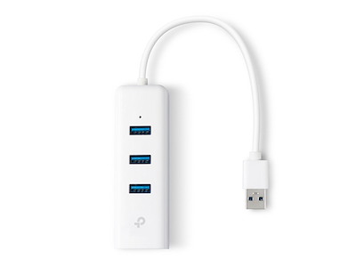 TP-Link UE330 Ledningsført USB 3.2 Gen 1 (3.1 Gen 1) Type-A Hvid