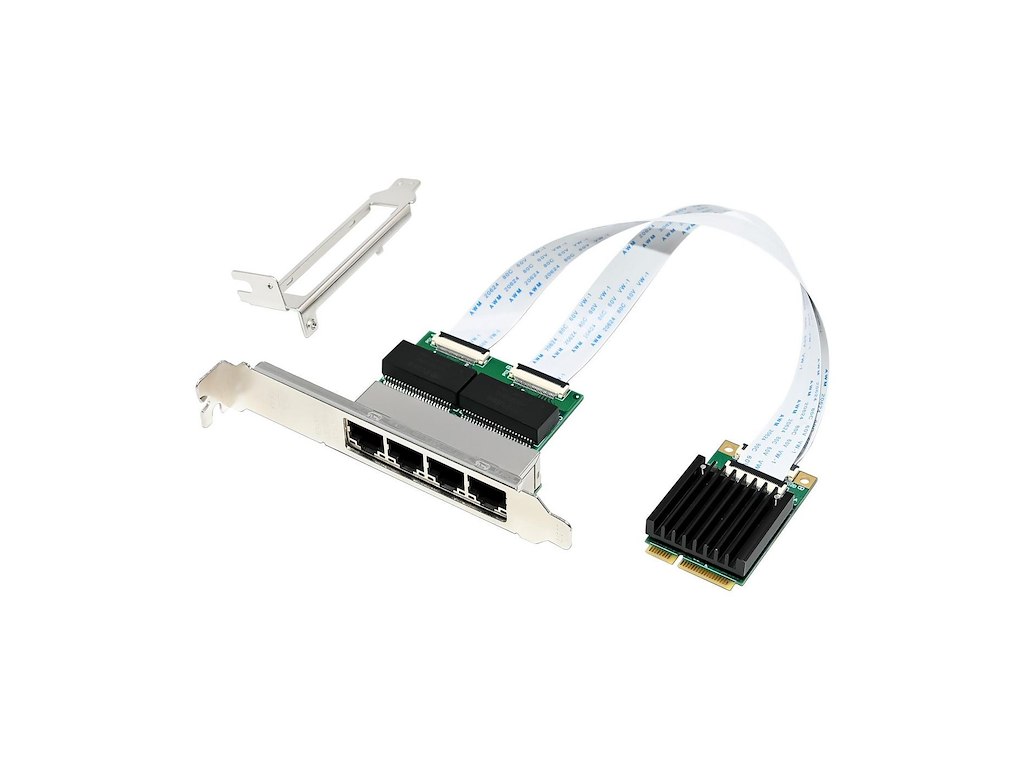 Microconnect MC-MINIPCIE-I350-T4 Ikke kategoriseret