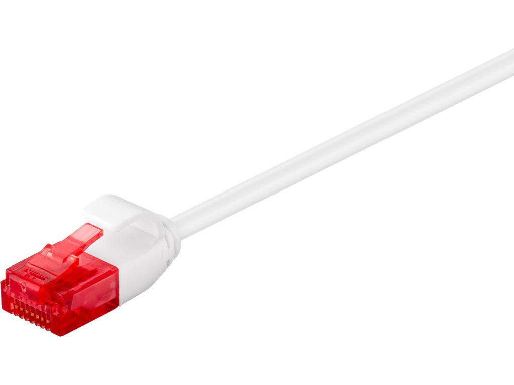 Microconnect V-UTP6A0025W-SLIM netværkskabel Hvid 0,25 m Cat6a U/UTP (UTP)