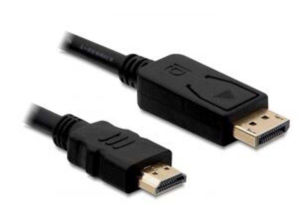 DeLOCK Cable Displayport > HDMI m/m 2m Sort