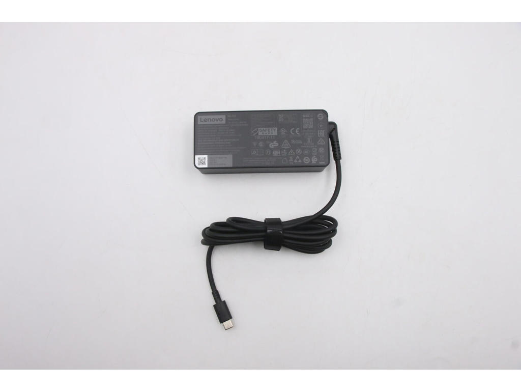 Lenovo 5A10W86261 strømadapter og vekselret Indendørs 65 W Sort