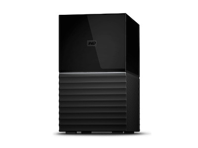 Western Digital My Book Duo ekstern harddisk 44 TB USB Type-A / USB Type-C 3.2 Gen 1 (3.1 Gen 1) Sort