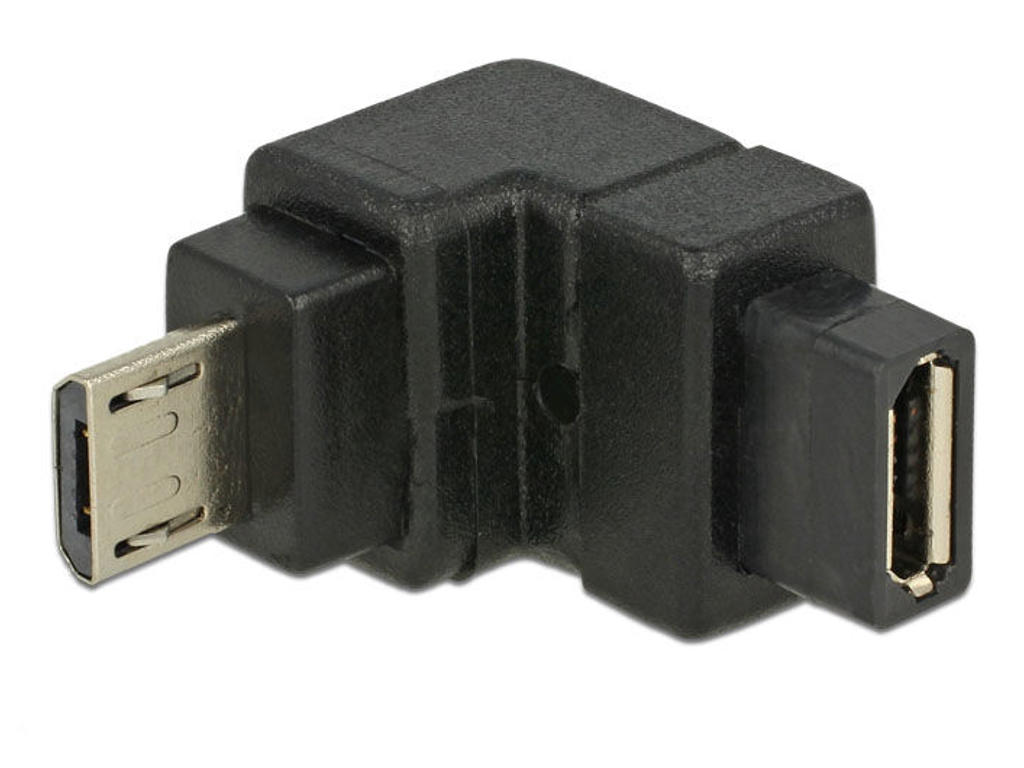 DeLOCK USB2.0Micro-B/USB2.0Micro-B Sort