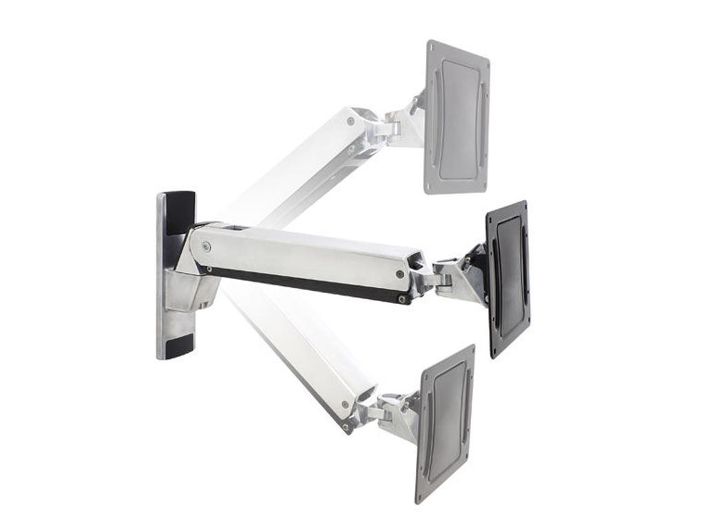 Ergotron Interactive Arm, VHD 152,4 cm (60") Væg Aluminium, Sort