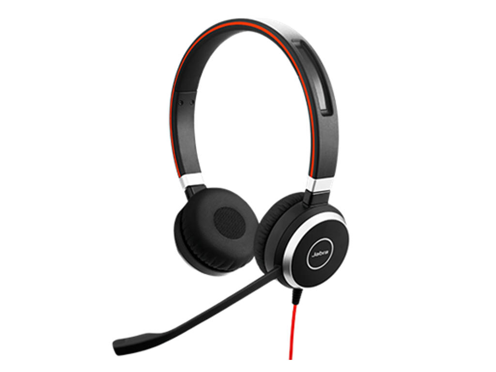 Jabra Evolve 40 Headset Ledningsført Kontor/Callcenter Sort