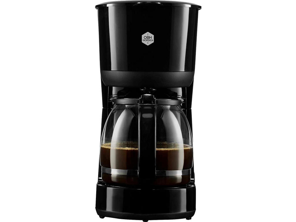 Kaffemaskine, 12 kopper, 1.5 liter, Autostop, Sort, OBH Daybreak