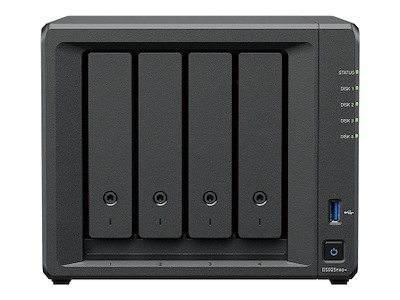 Synology DiskStation DS925NEO+ NAS & lagringsserver Kompakt Ryzen Embedded V1500B 4 GB DDR4 0 TB DSM Sort