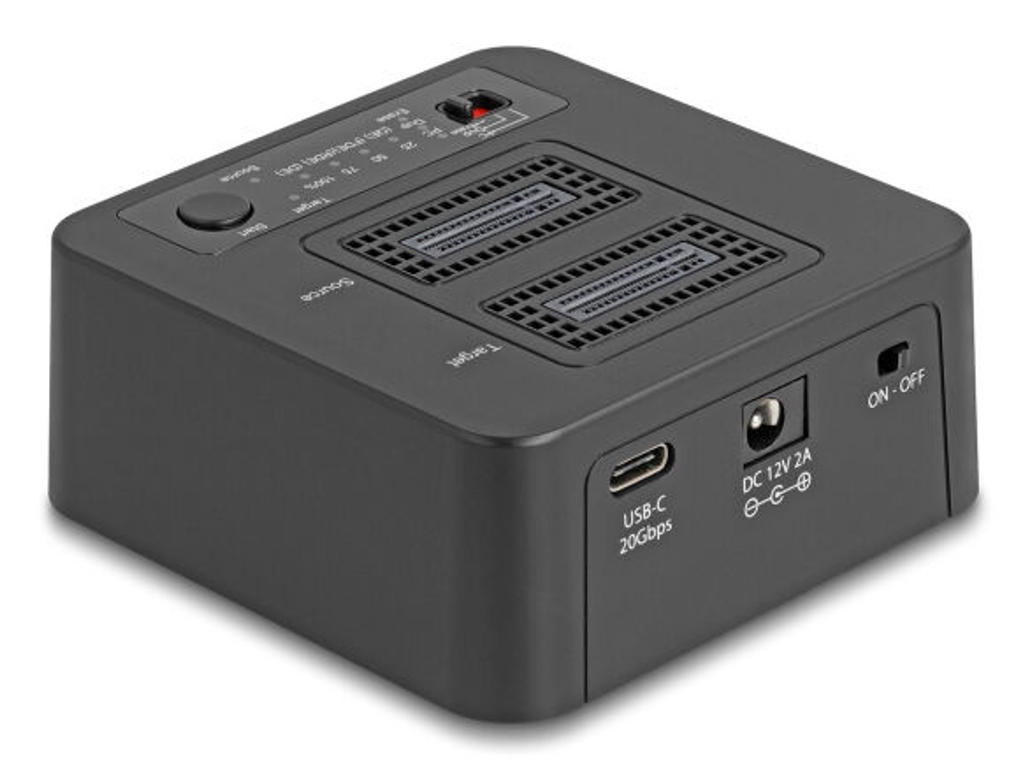 DeLOCK 64300 drev dockingstation USB 3.2 Gen 2 (3.1 Gen 2) Type-C Sort
