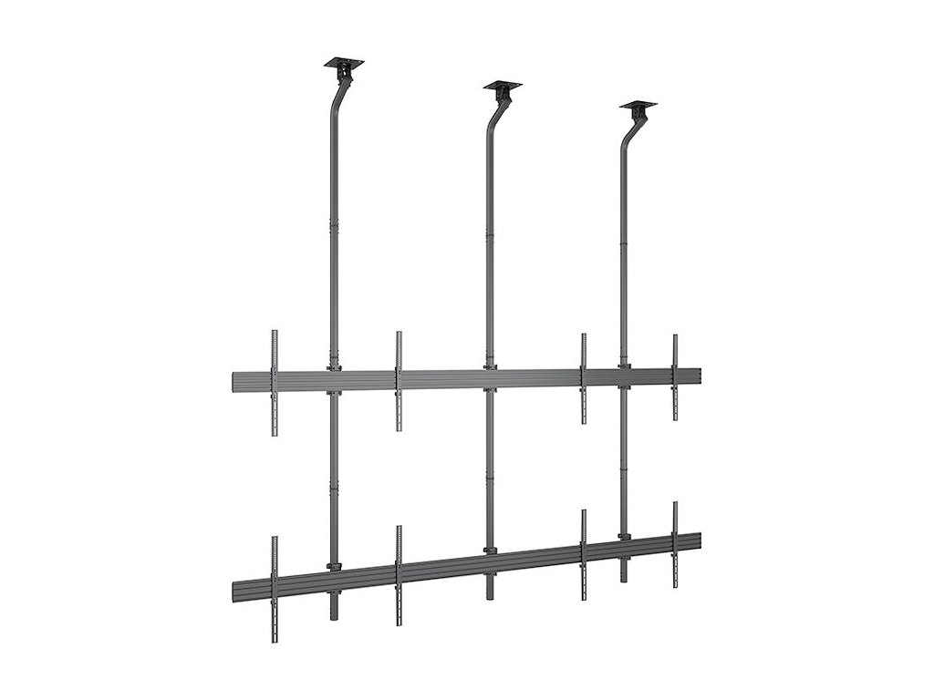 Multibrackets 3930 skærmbeslag til skiltning 2,54 m (100") Sort