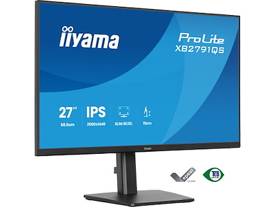 iiyama ProLite XB2791QS-B1 computerskærm 68,6 cm (27") 2560 x 1440 pixel Quad HD LED Sort