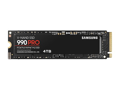 Samsung 990 PRO 4 TB M.2 PCI Express 4.0 NVMe V-NAND MLC