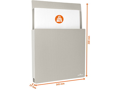 Dokumentholder, A4, Magnetisk, Durable INFO BOX