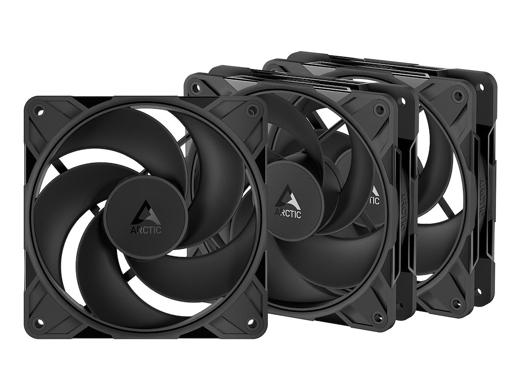 ARCTIC Freezer P14 Pro Reverse - 3 Pack Computerkabinet Ventilator 14 cm Sort 3 stk