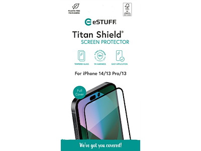 eSTUFF ES501351 Skærm og -bagsidebeskytter til mobiltelefon Klar skærmbeskytter Apple 1 stk