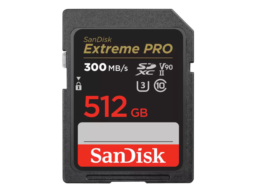 SanDisk Extreme PRO 512 GB SDXC UHS-II Klasse 10