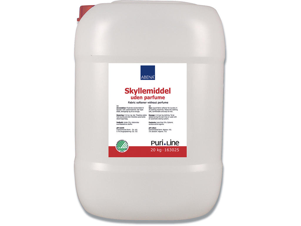Skyllemiddel, Til automatisk doseringsanlæg, Uden parfume, 20 liter, Puri-Line