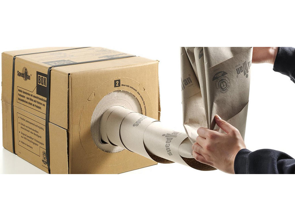Pakkepapir, 70gr. 450m/ks, SpeedMan Box