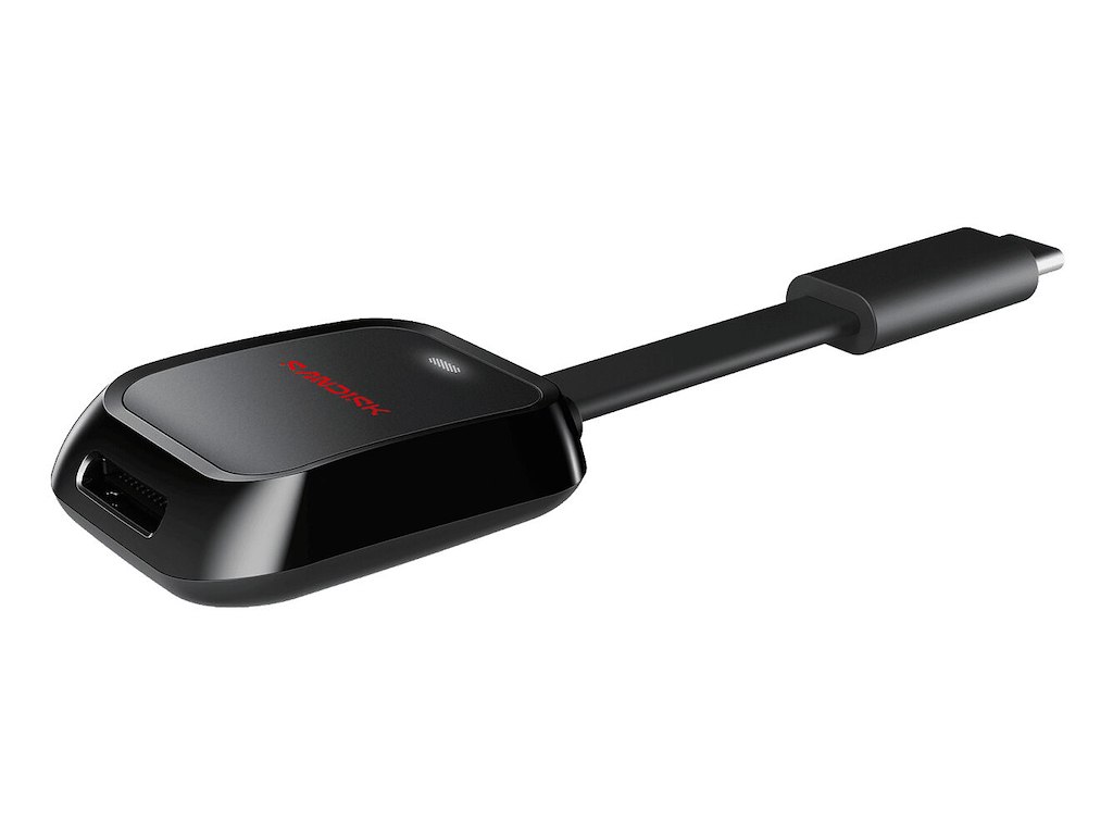 SanDisk QuickFlow kortlæser USB 3.2 Gen 1 (3.1 Gen 1) Type-C Sort