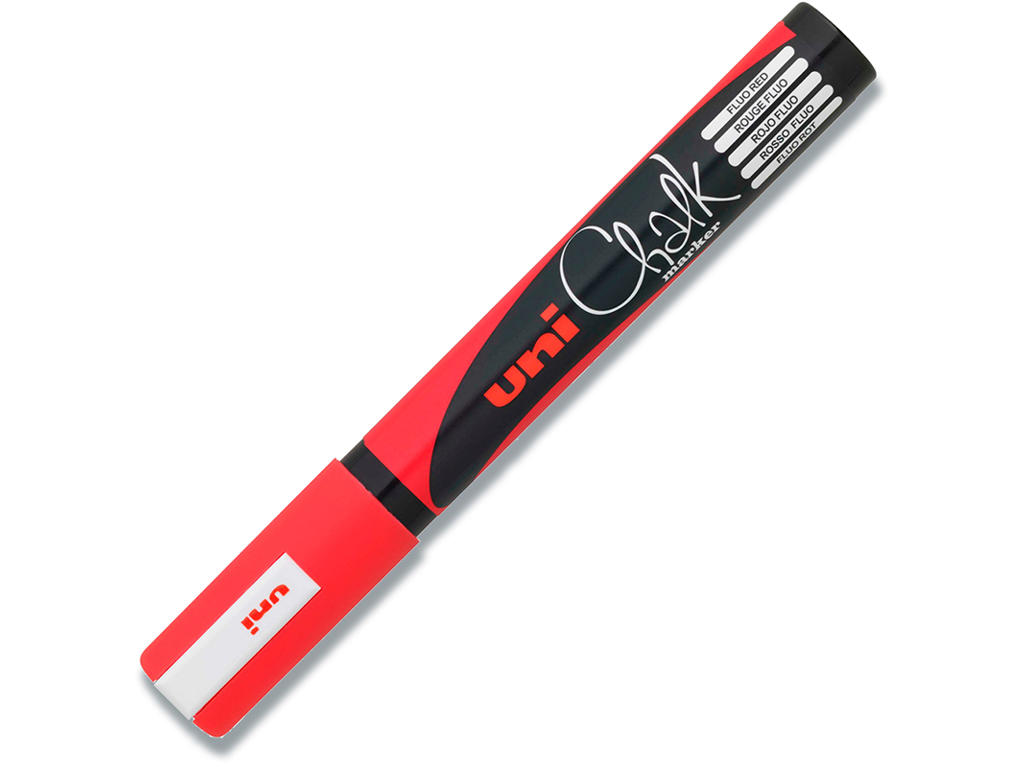Kalk marker, 1.8-2.5 mm, Rød, 1 stk, uni Chalk PWE-5M