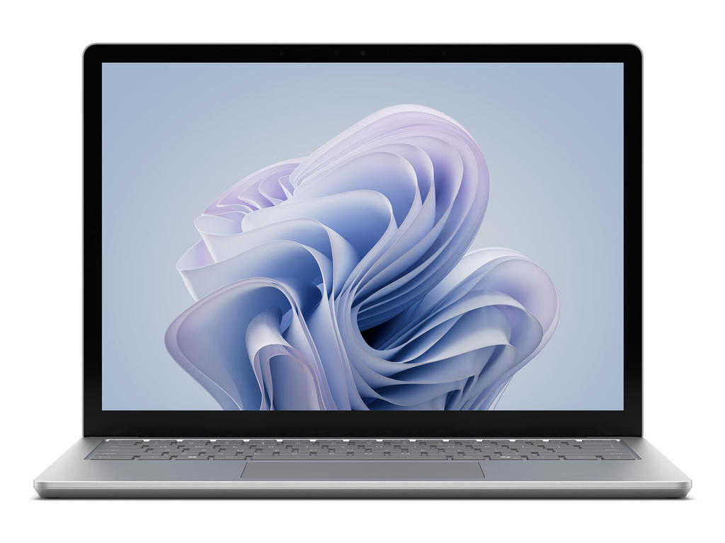 Microsoft Surface Laptop 6 Intel Core Ultra 5 135H 34,3 cm (13.5") Berøringsskærm 16 GB LPDDR5x-SDRAM 256 GB SSD Wi-Fi 6E (802.11ax) Windows 11 Pro Platin
