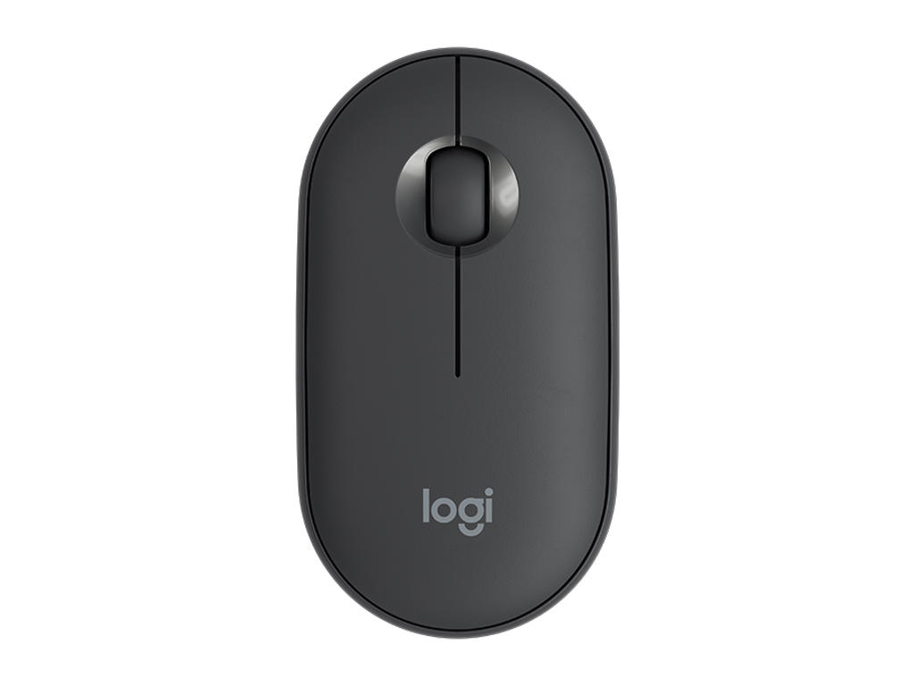 Logitech Pebble M350 Wireless Mouse, Graphite