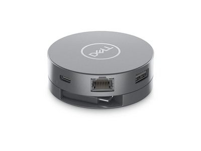 DELL 7MCF3 dockingstation Ledningsført USB 3.2 Gen 2 (3.1 Gen 2) Type-C Grå