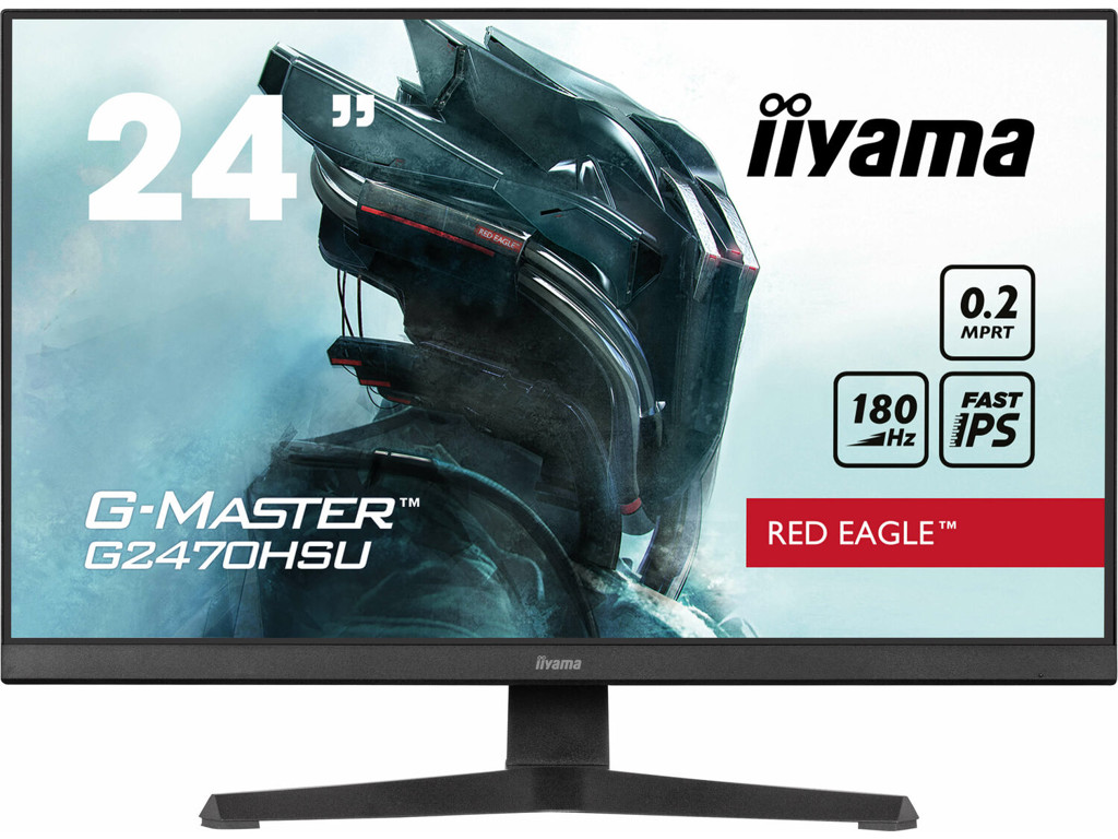 iiyama G-MASTER G2470HSU-B6 computerskærm 60,5 cm (23.8") 1920 x 1080 pixel Fuld HD LCD Sort