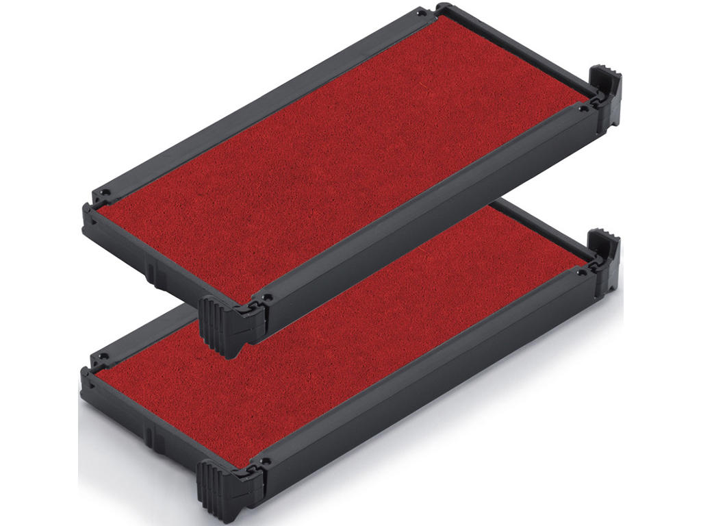 Stempelpude, 2 stk, Rød, 6/4914RD, Til Trodat 4914