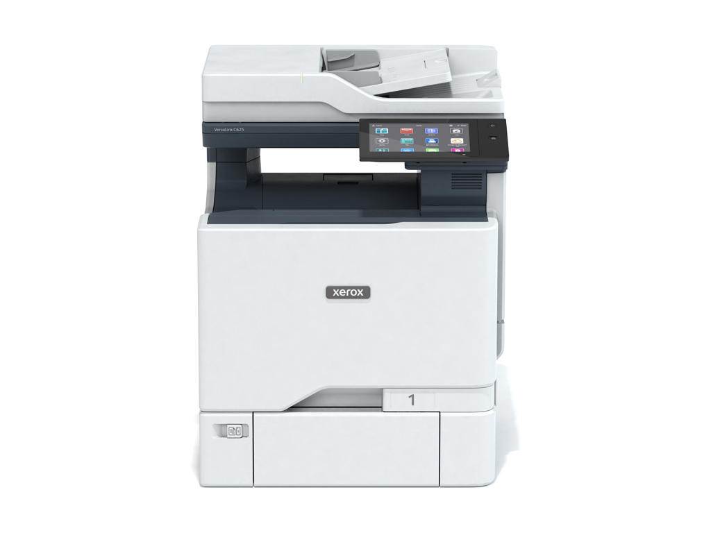 Xerox VersaLink C625, A4-format, 50 sider/min, dupleks kopiering/udskrivning/scanning/fax, PS3, PCL5e/6, 2 magasiner, 650 ark